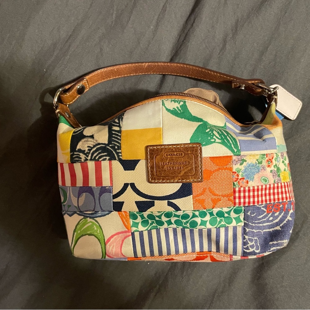 Coach small hobo clutch